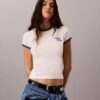 1989 Logo Slim Ringer Tee