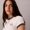 1989 Logo Slim Ringer Tee