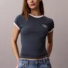 1989 Logo Slim Ringer Tee