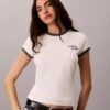 1989 Logo Slim Ringer Tee