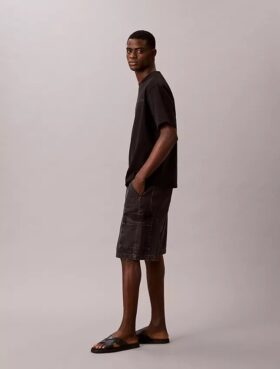 90S Denim Cargo Shorts