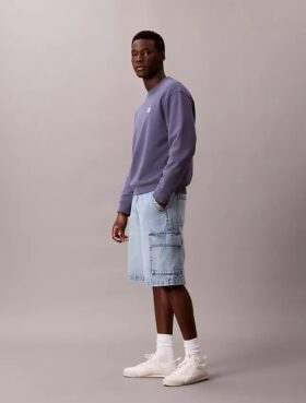 90S Denim Cargo Shorts