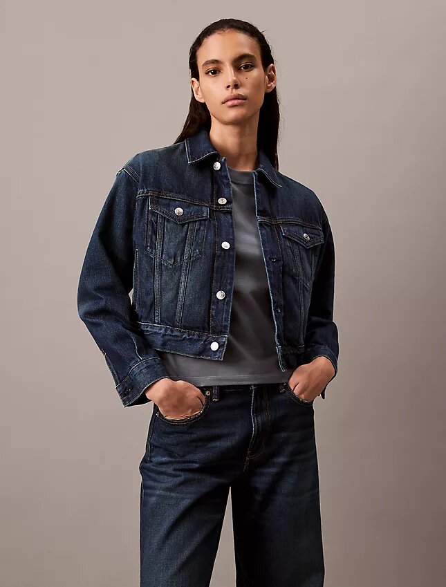 90S Denim Trucker Jacket 90S Denim Trucker Jacket