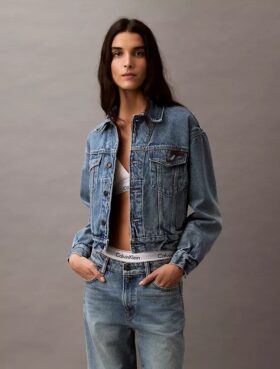 90S Denim Trucker Jacket