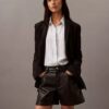 90S Faux Leather Shorts 90S Faux Leather Shorts