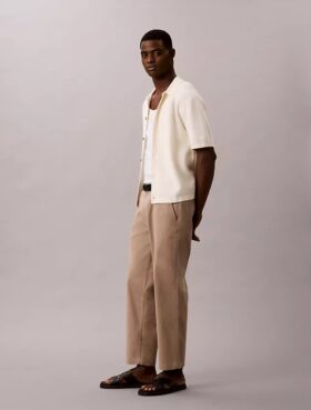90S Relaxed Cropped Chinos