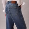 90S Straight Cotton Linen Jeans 90S Straight Cotton Linen Jeans