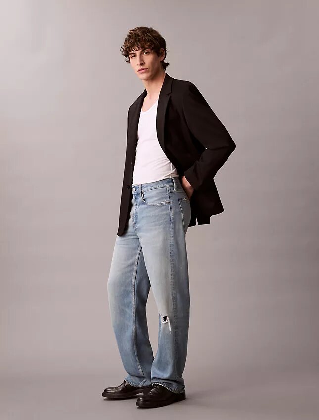 90S Straight Lyocell Blend Jeans 90S Straight Lyocell Blend Jeans