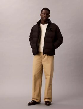 90S Straight Pleated Chino Pants