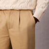 90S Straight Pleated Chino Pants