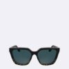 Acetate Modified Rectangle Sunglasses