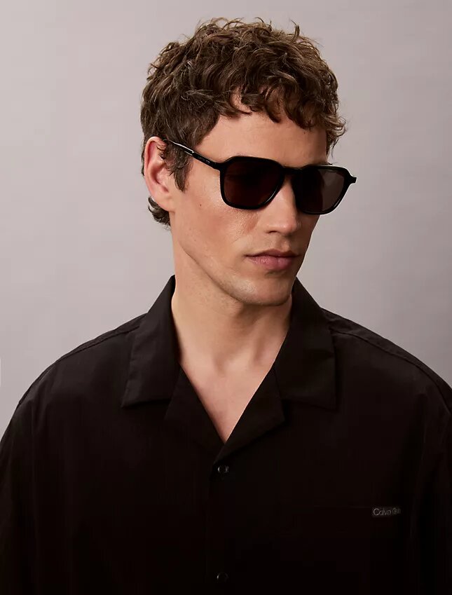 Acetate Modified Rectangle Sunglasses Acetate Modified Rectangle Sunglasses
