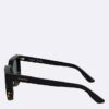 Acetate Modified Rectangle Sunglasses