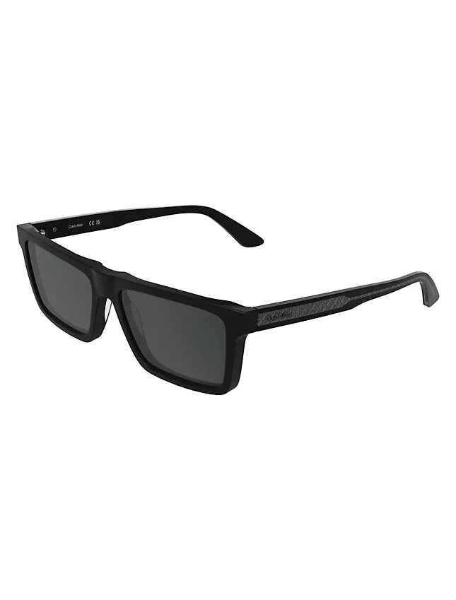 Acetate Slim Modified Rectangle Sunglasses Acetate Slim Modified Rectangle Sunglasses