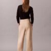 Adjustable Wide Leg Chino Pants