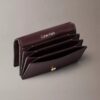 Allover Emblem Logo Accordion Card Case Allover Emblem Logo Accordion Card Case