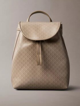 Allover Emblem Logo Backpack