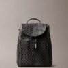 Allover Emblem Logo Backpack