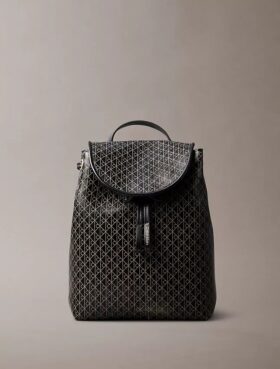 Allover Emblem Logo Backpack