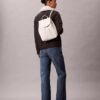 Allover Emblem Logo Backpack