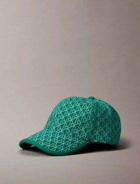 Allover Emblem Logo Baseball Cap