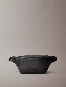 Allover Emblem Logo Belt Bag