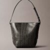 Allover Emblem Logo Bucket Bag with Pouch Allover Emblem Logo Bucket Bag with Pouch