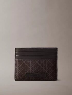 Allover Emblem Logo Card Case
