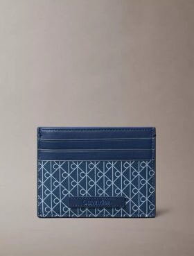 Allover Emblem Logo Card Case