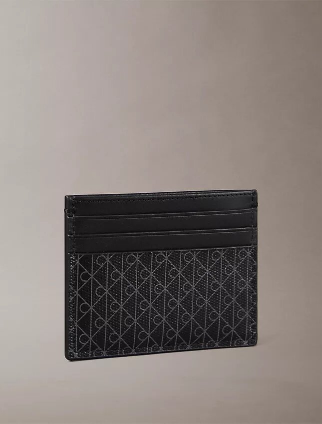 Allover Emblem Logo Card Case Allover Emblem Logo Card Case