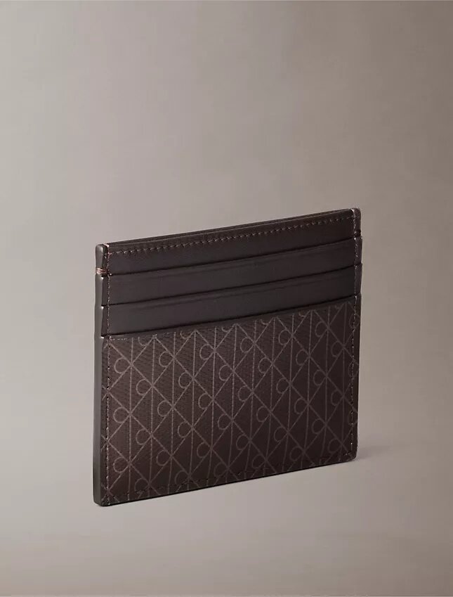 Allover Emblem Logo Card Case Allover Emblem Logo Card Case