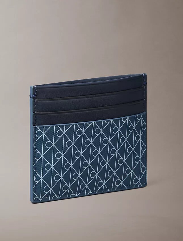 Allover Emblem Logo Card Case Allover Emblem Logo Card Case
