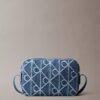Allover Emblem Logo Denim Camera Bag