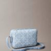 Allover Emblem Logo Denim Camera Bag