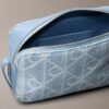 Allover Emblem Logo Denim Camera Bag