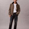 Allover Emblem Logo Reversible Jacket