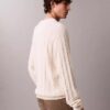 Allover Emblem Logo Ribbed Sweater