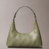Allover Emblem Logo Shoulder Bag