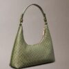 Allover Emblem Logo Shoulder Bag