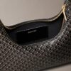 Allover Emblem Logo Shoulder Bag