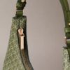 Allover Emblem Logo Shoulder Bag