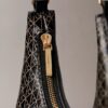 Allover Emblem Logo Shoulder Bag