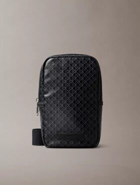 Allover Emblem Logo Sling Bag