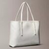 Allover Emblem Logo Small Tote Bag with Pouch Allover Emblem Logo Small Tote Bag with Pouch