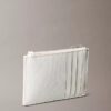 Allover Emblem Logo Top Zip Card Case Allover Emblem Logo Top Zip Card Case