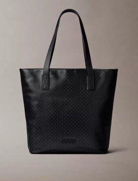 Allover Emblem Logo Tote Bag