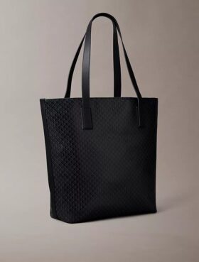 Allover Emblem Logo Tote Bag