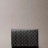 Allover Emblem Logo Trifold Wallet