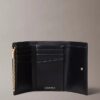 Allover Emblem Logo Trifold Wallet