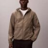 Allover Emblem Logo Windbreaker Jacket